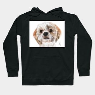 A Very Pensive Pooch Dog Hoodie